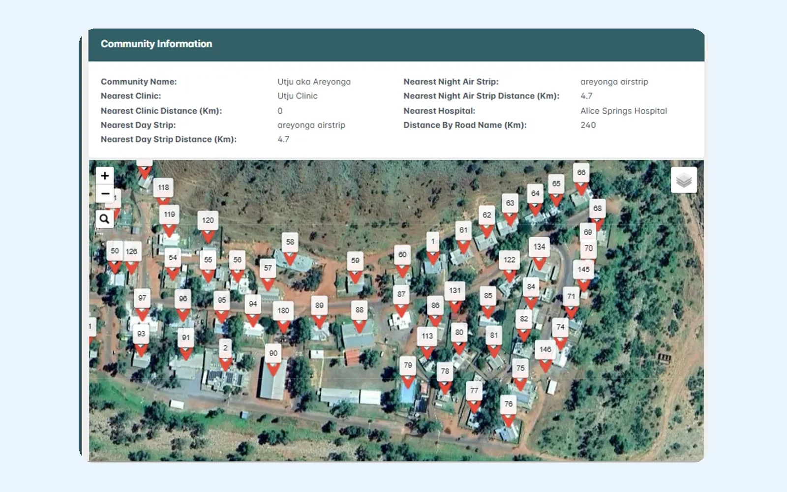 Congress call centre map